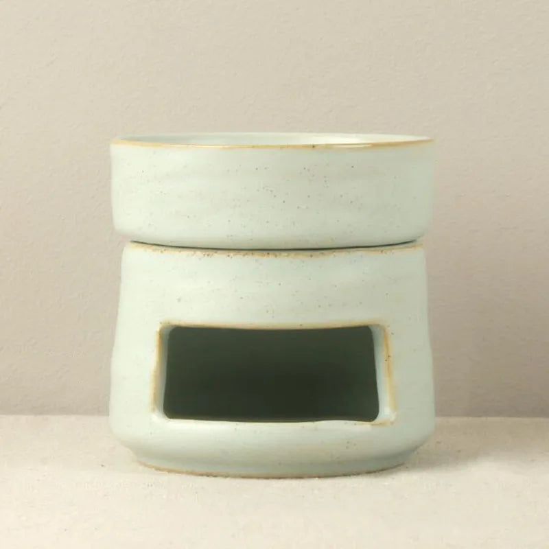 Modern Simplicity Style Ceramic Aromatherapy Burner Essential Oil Furnace Indoor Smell Fragrance Censer Home Decor