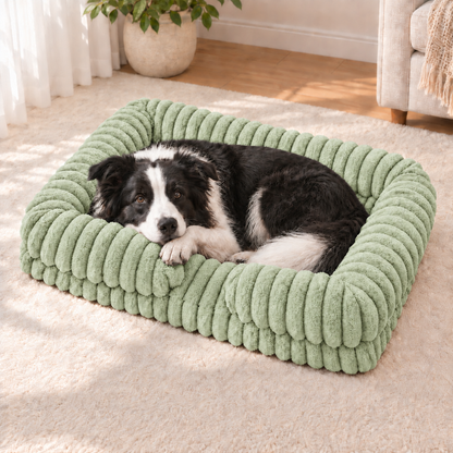 Calming Orthopedic Dog Bed With Waterproof Removable Cover