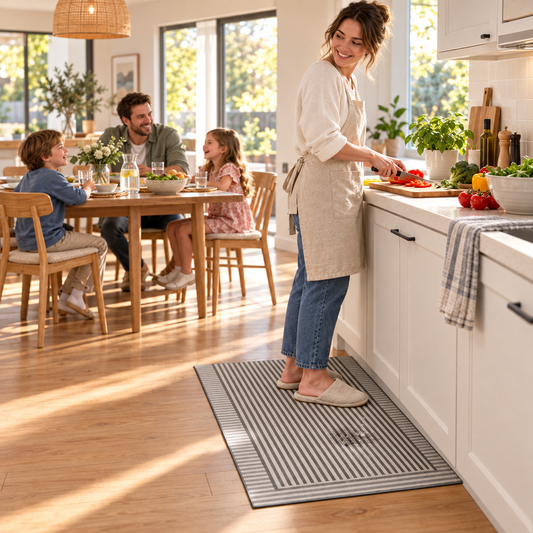 Japanese-Style Absorbent Non-Slip Diatomite Kitchen Floor Mat