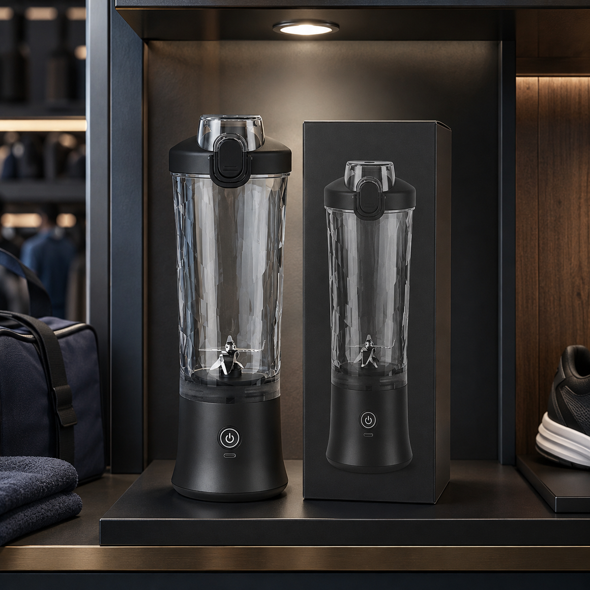 Portable USB Rechargeable Smoothie Blender - 600ml | 20floz