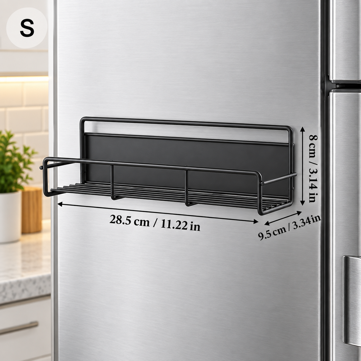 Strong Magnetic Storage Spice Rack