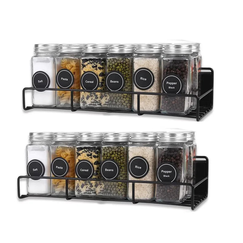 Magnetic Spice Rack for Refrigerator, Magnetic Shelf, Fridge Magnet Organizer, Magnetic Fridge Shelf for Kitchen Organization