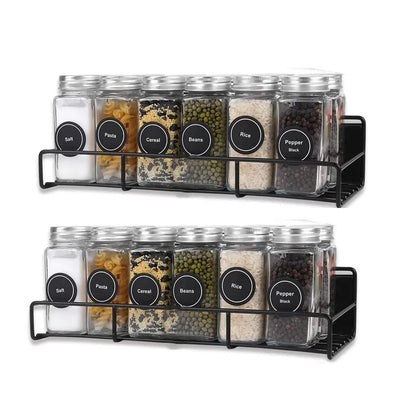 Magnetic Spice Rack for Refrigerator, Magnetic Shelf, Fridge Magnet Organizer, Magnetic Fridge Shelf for Kitchen Organization