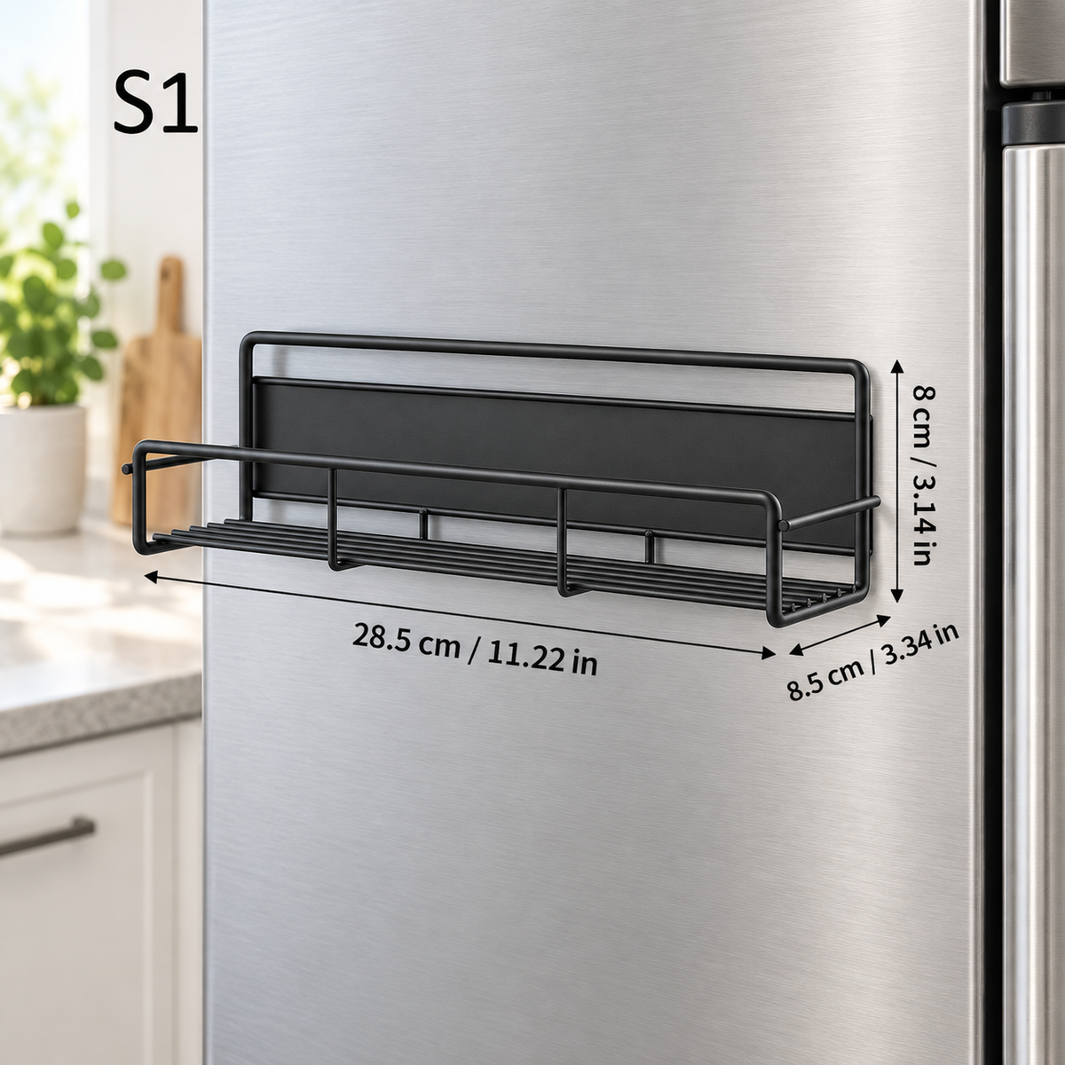 Strong Magnetic Storage Spice Rack