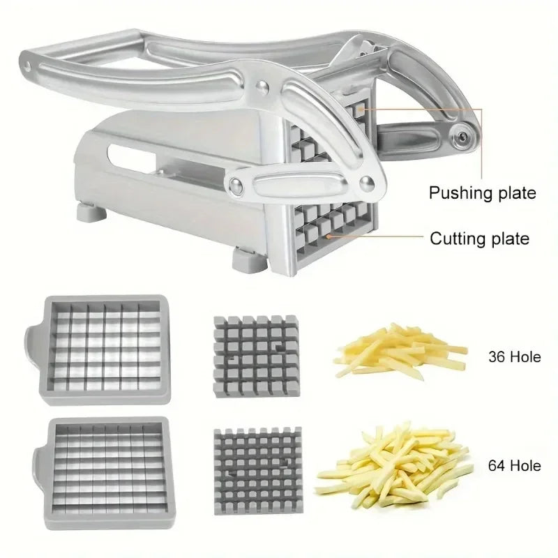 Multifunction Cutting Potato Machine Stainless Steel Cut Manual Vegetable Cutter Tool Potato Cut Cucumber Fruits And Vegetables
