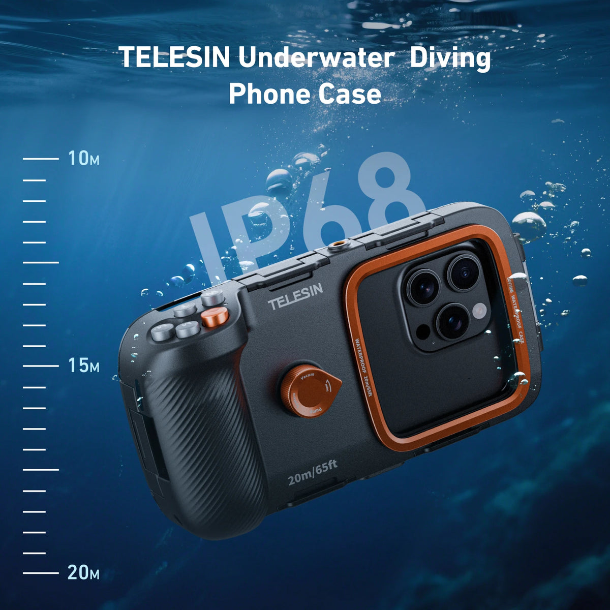 Universal Secure Waterproof Phone Case With Remote