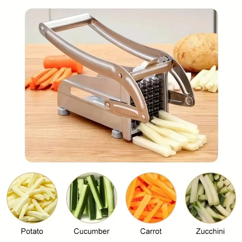 Multifunction Cutting Potato Machine Stainless Steel Cut Manual Vegetable Cutter Tool Potato Cut Cucumber Fruits And Vegetables