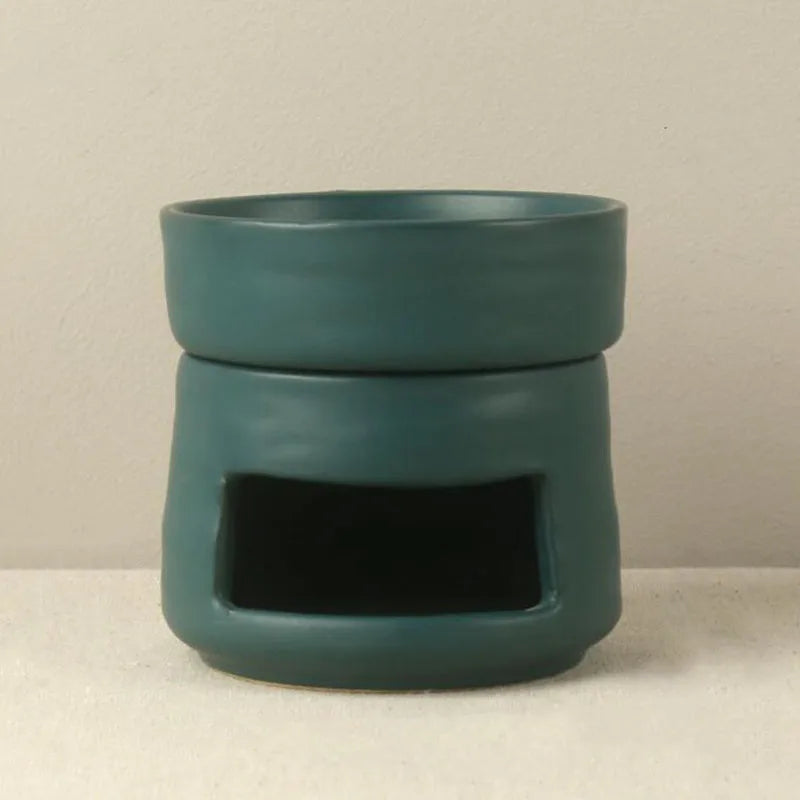 Modern Simplicity Style  Ceramic Aromatherapy Burner Essential Oil Furnace Indoor Smell Fragrance Censer Home Decor