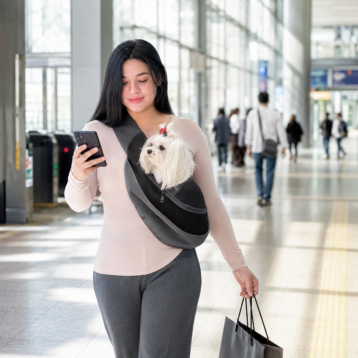 Universal Breathable Pet Carrier Shoulder Backpack