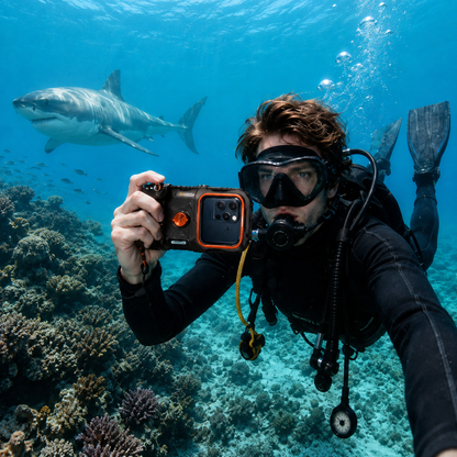 Universal Secure Waterproof Phone Case With Remote