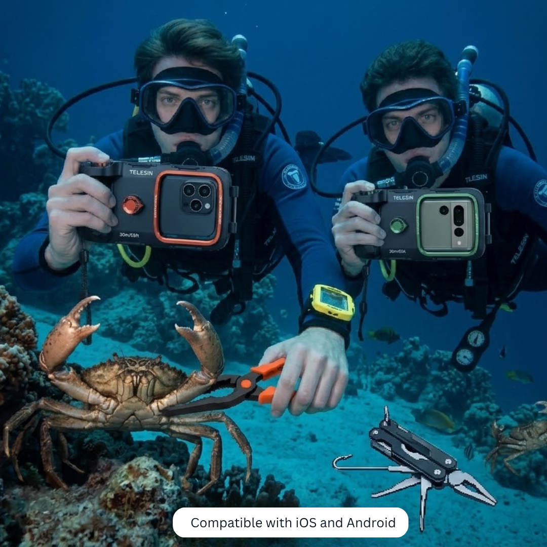 Universal Secure Waterproof Phone Case With Remote